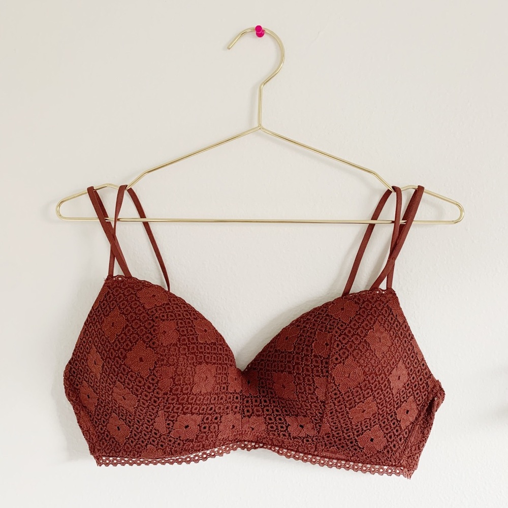 Aerie Real Happy Wireless Push-up Bra - size: 36D